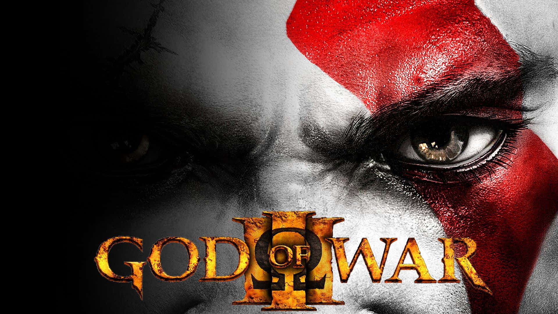 Spartanischerkrieger Kratos In God Of War Iii Wallpaper