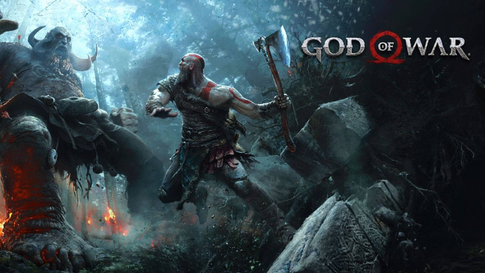 Kratos and Daudi Kaupmadr Join Forces Wallpaper