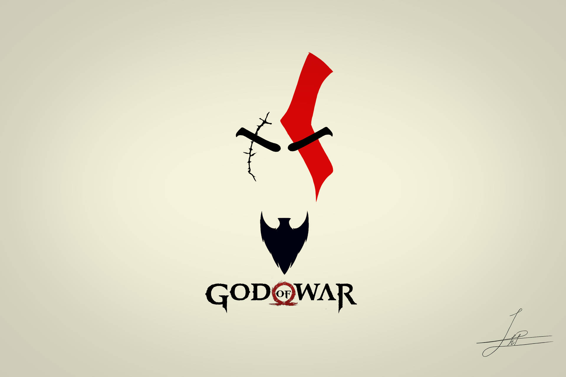 God Of War Logo Wallpapers  Wallpaper Cave