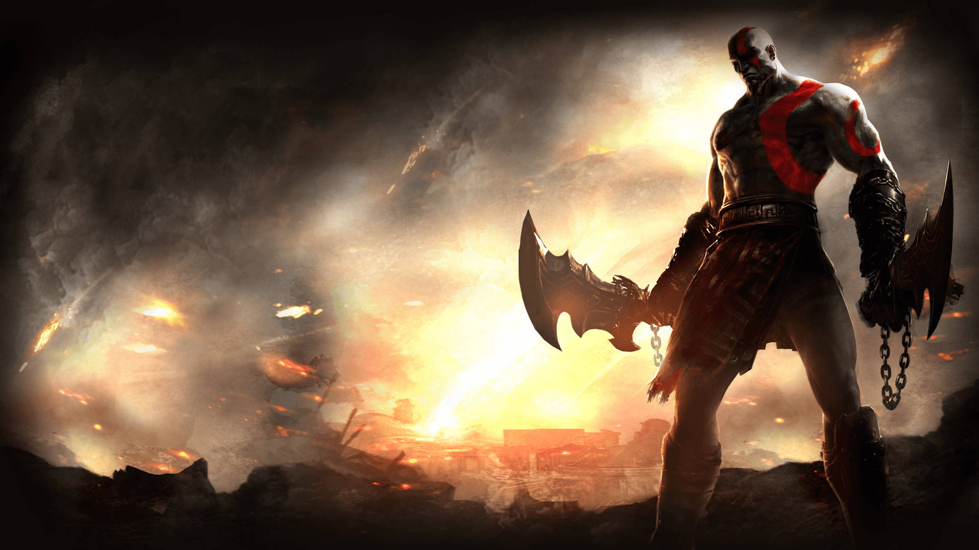 The Alpha and Omega, Kratos from God of War Wallpaper