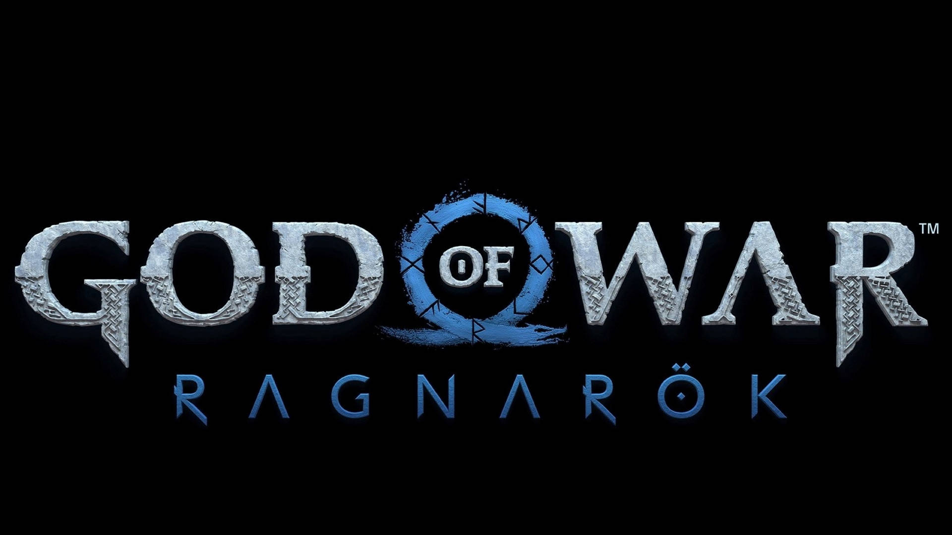 God Of War Ragnarok Gaming Logo Wallpaper