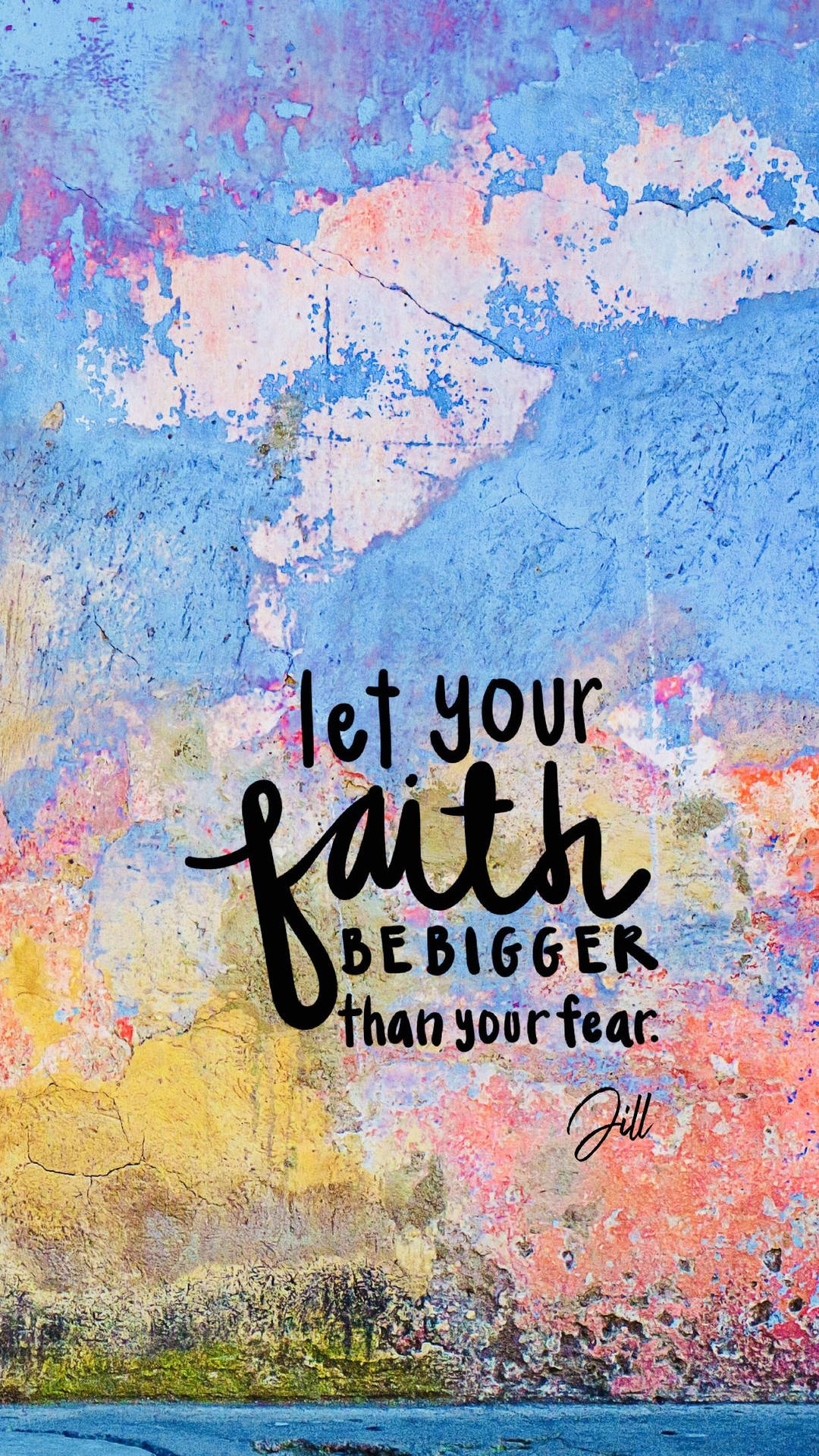God Quotes Bigger Faith Wallpaper