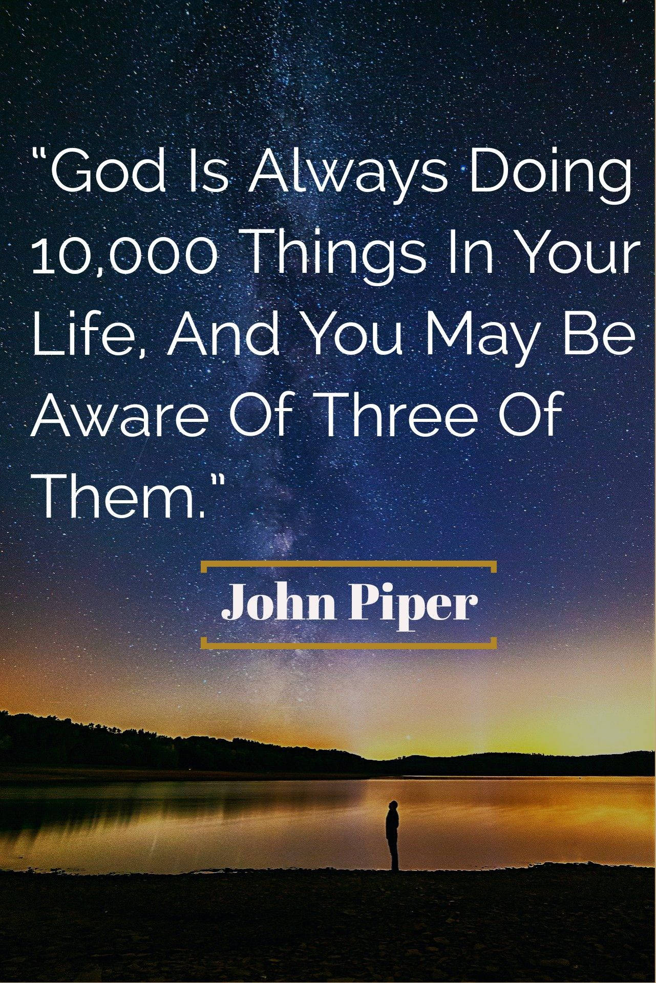 God Quotes John Piper
