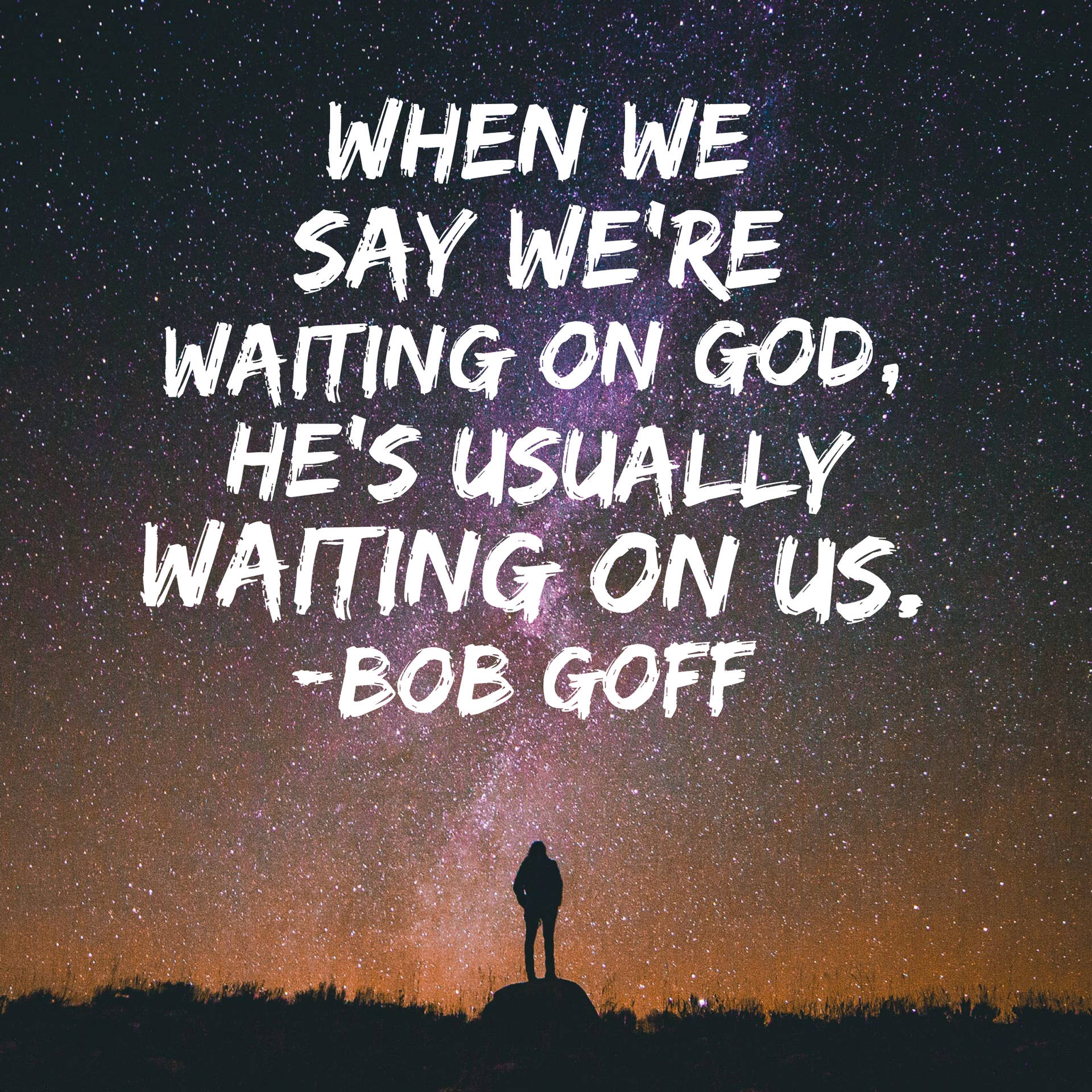 God's Quotes Waiting