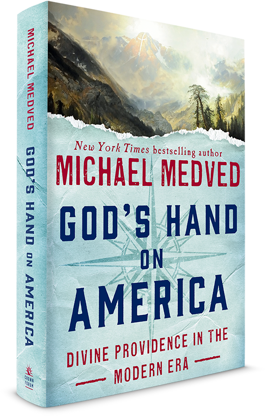 Gods Hand On America Book Cover PNG
