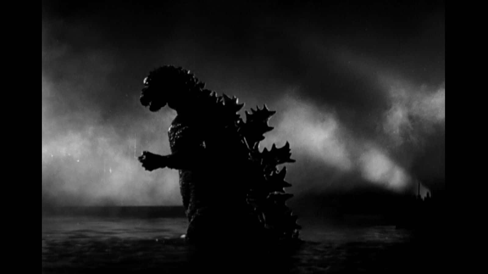 The Mighty Godzilla 1954 Rampaging Through Tokyo Wallpaper