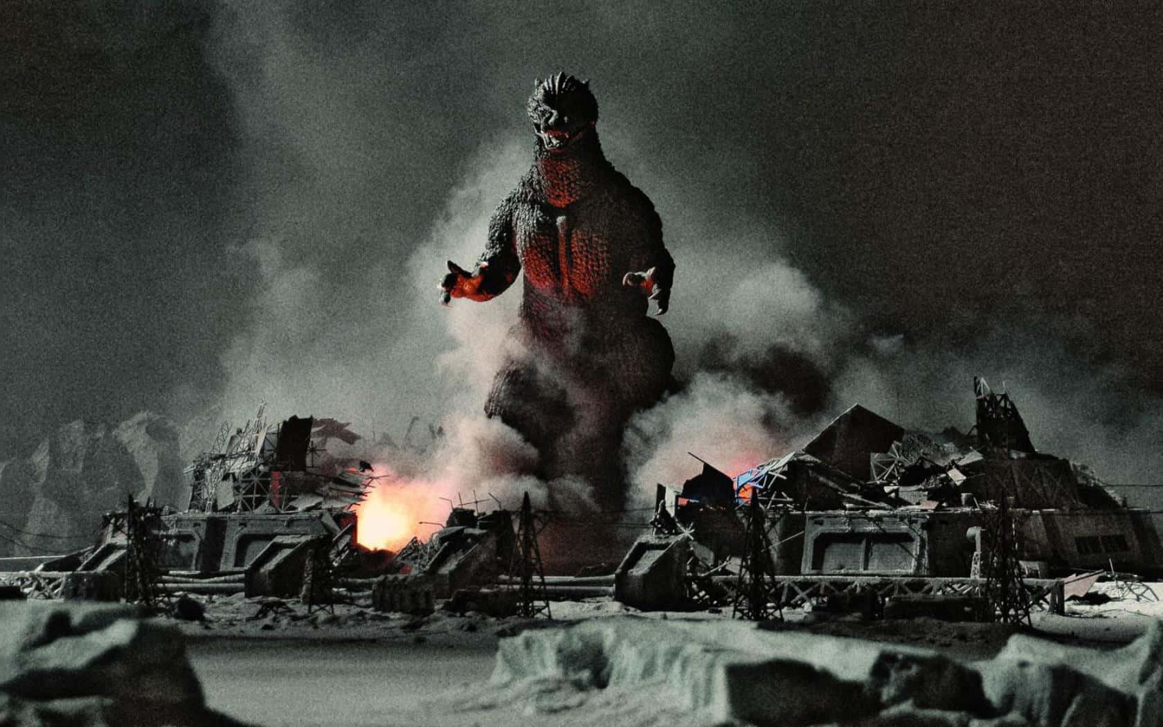 Elrugido Liberado De Godzilla 2000 Fondo de pantalla