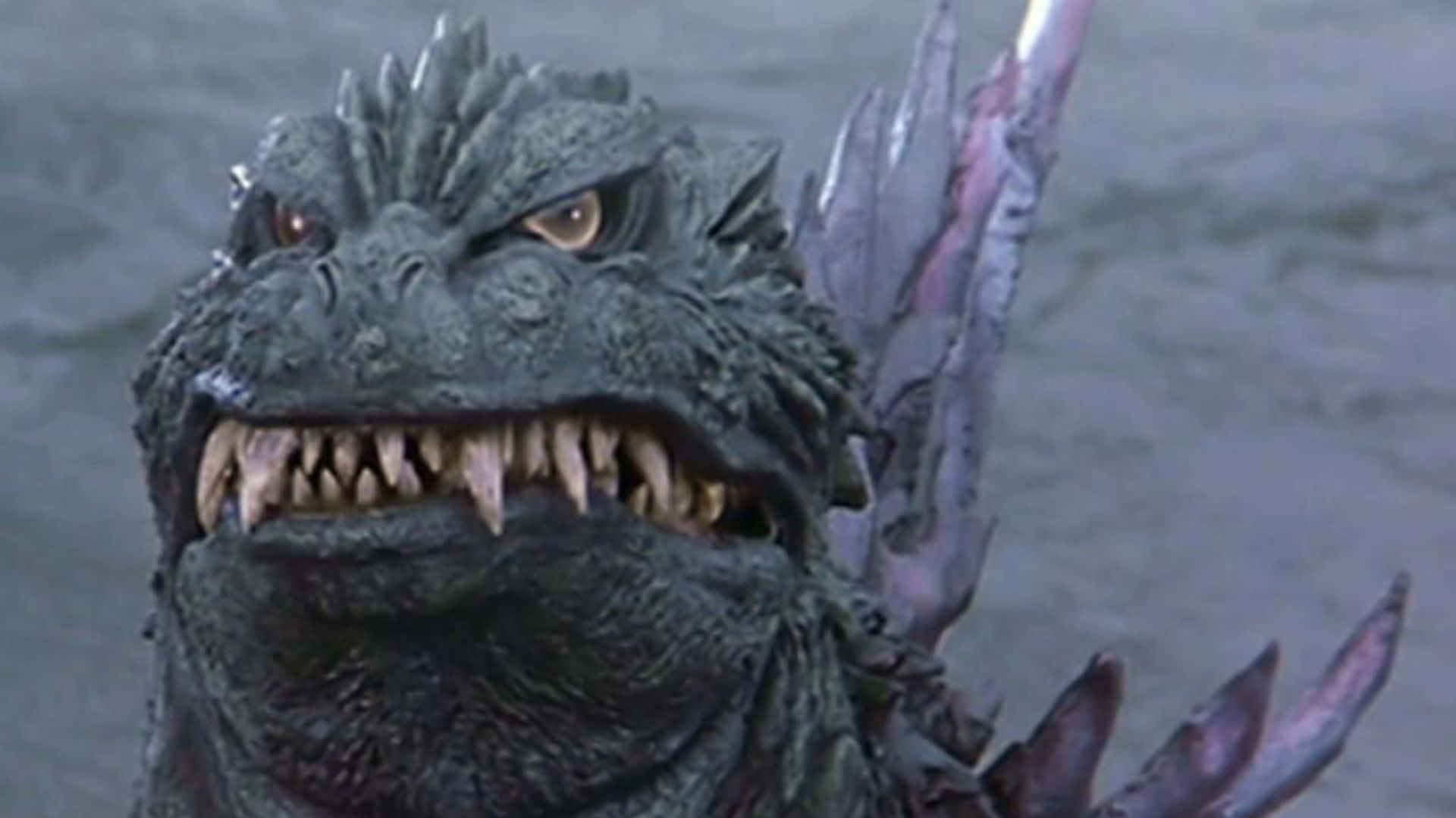 Godzilla2000 Desatando El Caos En La Ciudad Fondo de pantalla