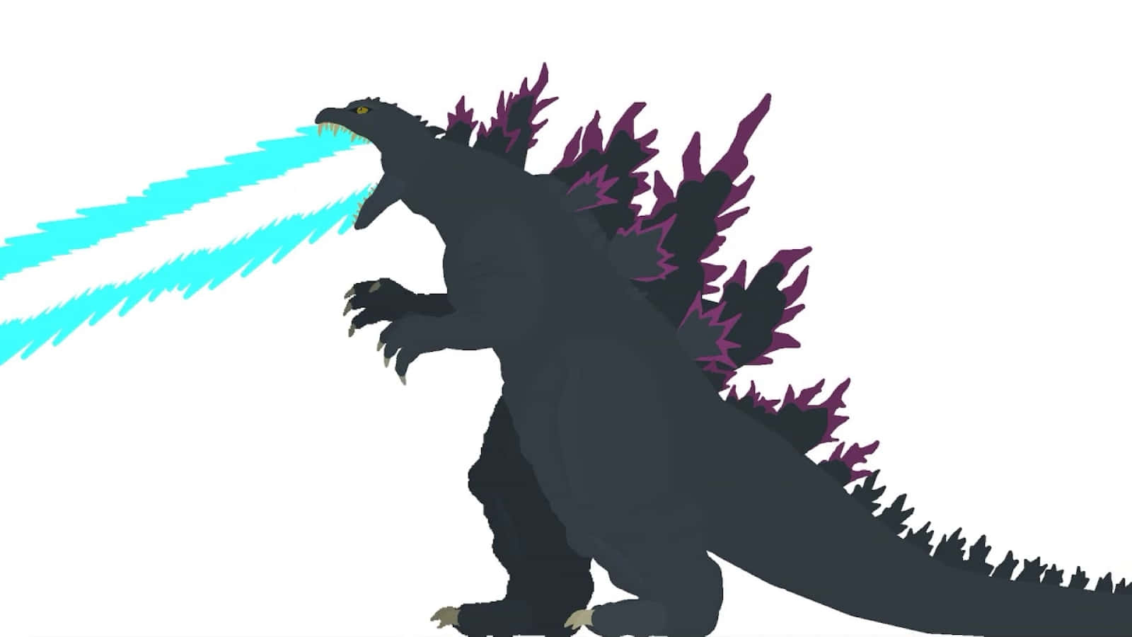 Godzilla unleashes his iconic Atomic Breath Wallpaper