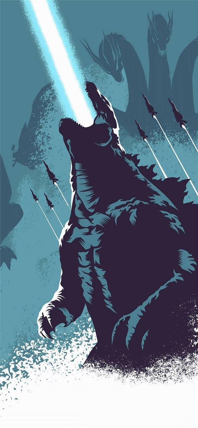 Godzilla Atomic Breath Artwork Background