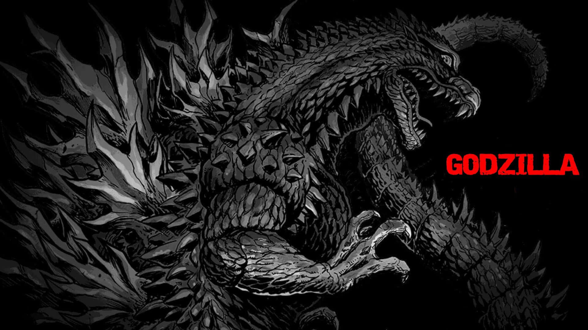 Godzillaearth: El Rey De Los Monstruos Desatado Fondo de pantalla