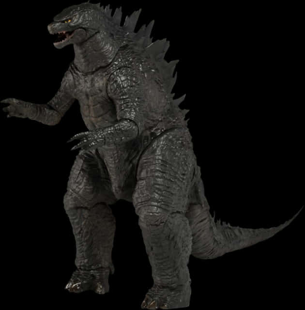 Godzilla Figure Profile PNG