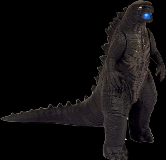 Godzilla Figure Standing PNG