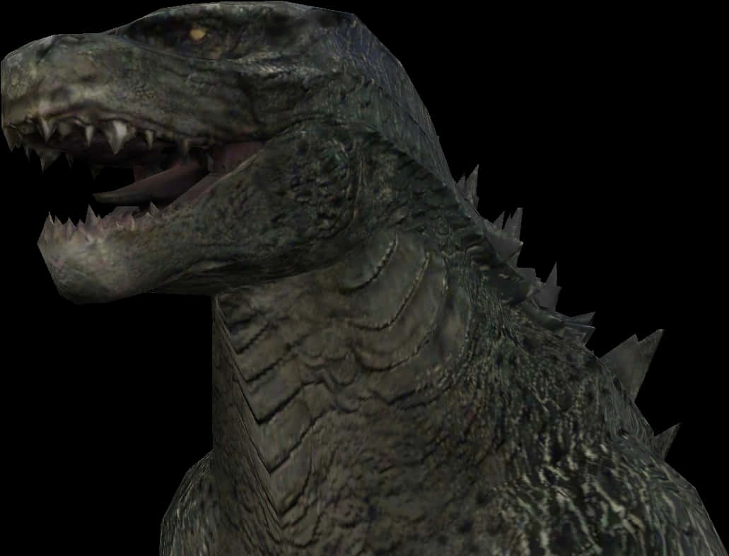 Download Godzilla Head Closeup