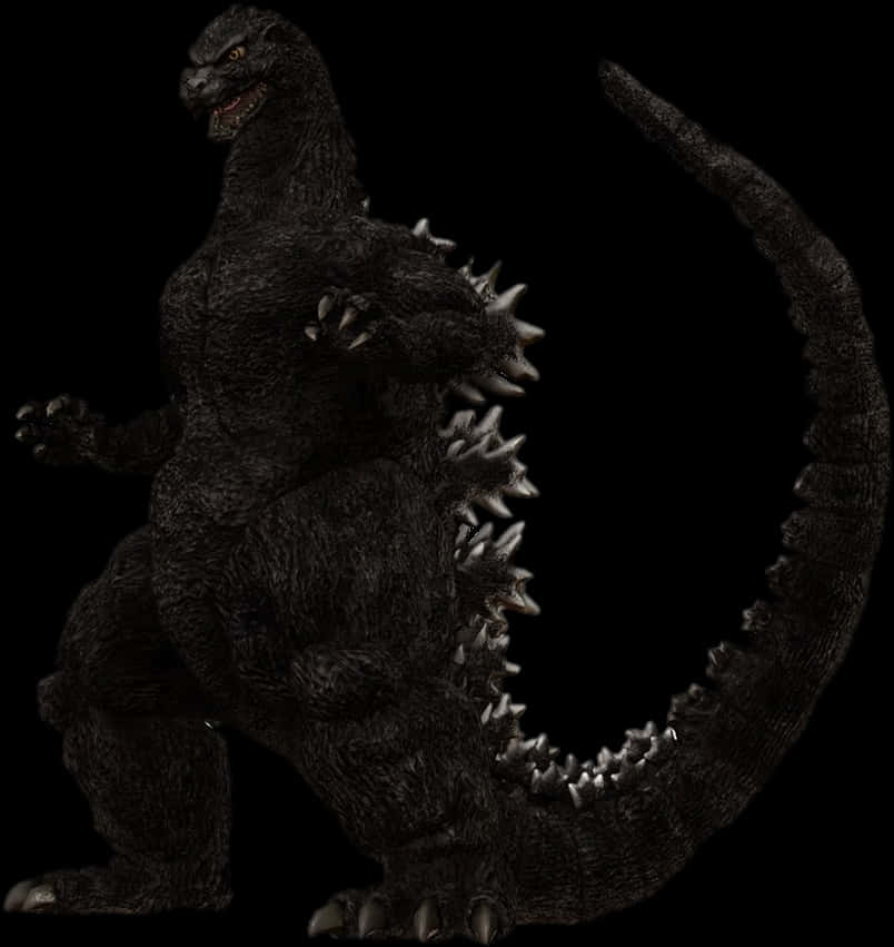 Godzilla Iconic Monster Silhouette PNG