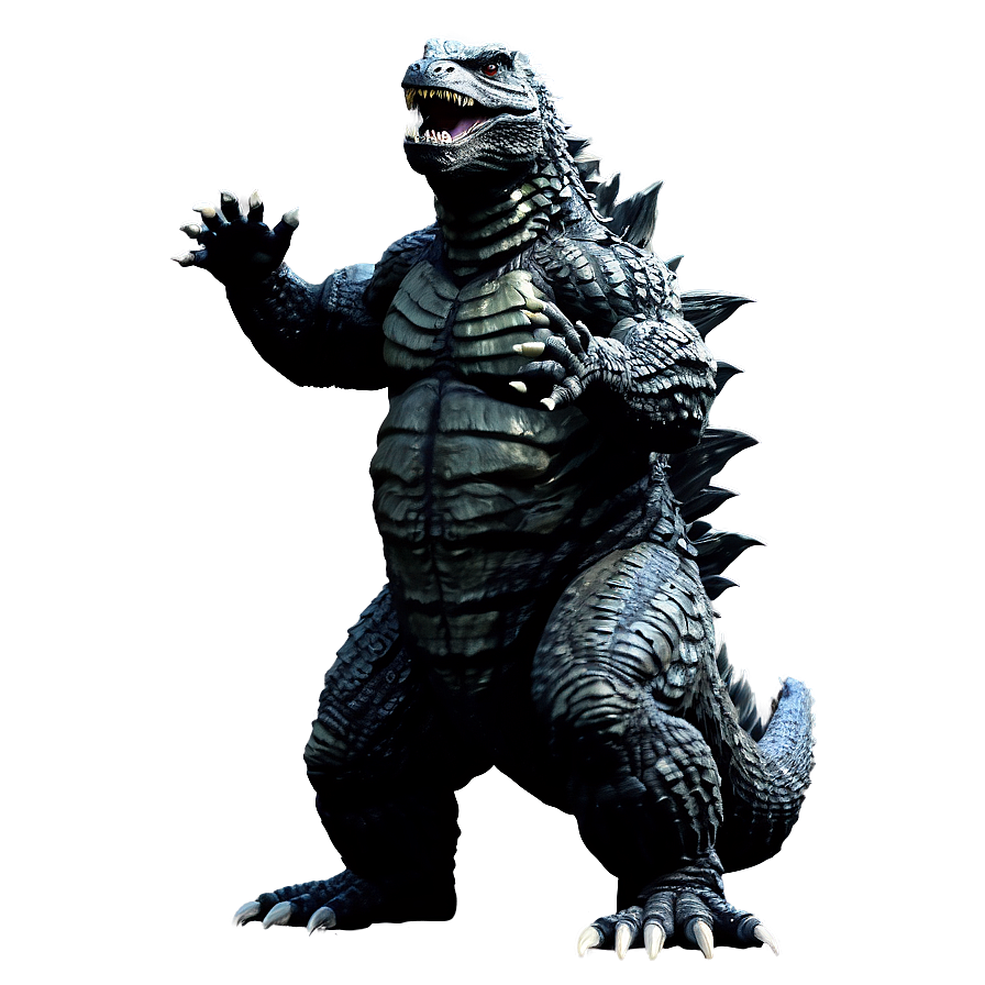 Download Godzilla Iconic Pose Png Deo57 | Wallpapers.com