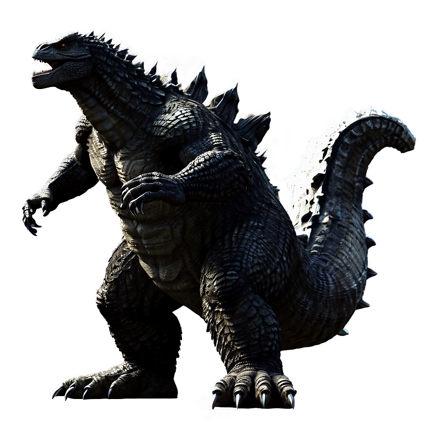 Download Godzilla Iconic Pose Png Fdb | Wallpapers.com