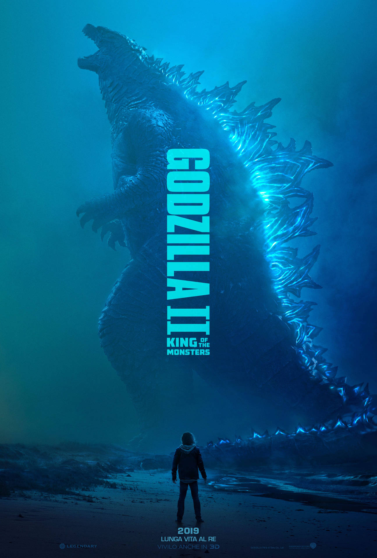 Wallpaper of Godzilla: King of the Monsters release poster