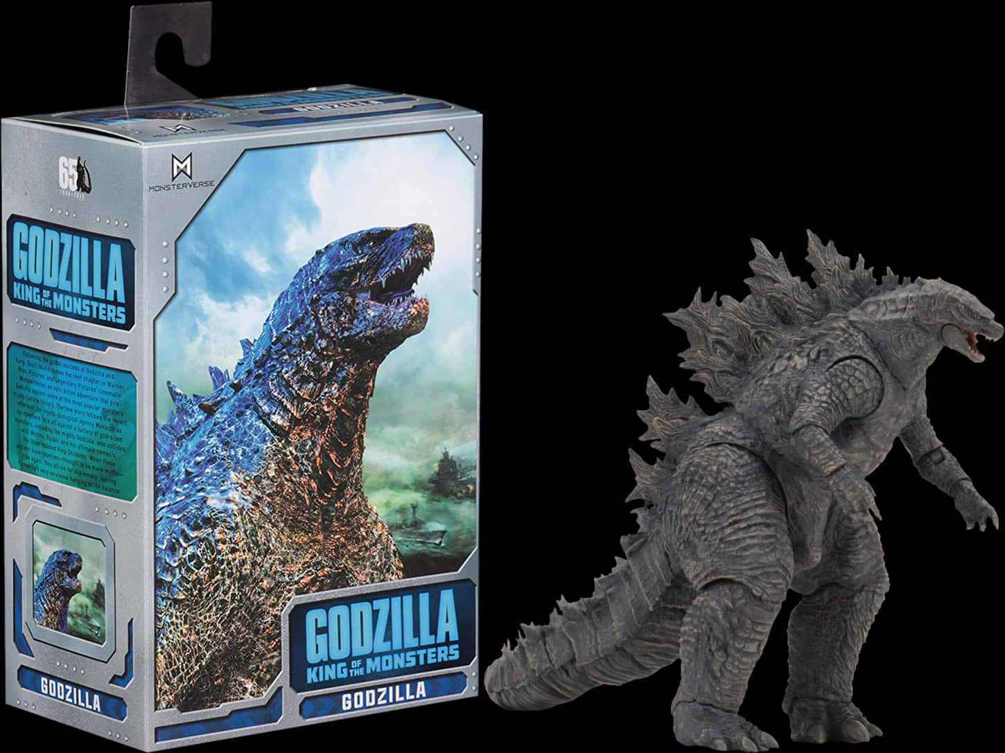 Godzilla Kingof Monsters Action Figure Packaging PNG