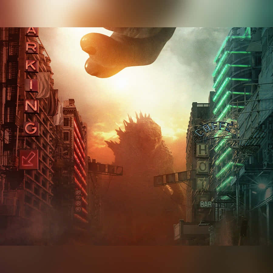 Download Godzilla Unleashed: City In Ruins Wallpaper | Wallpapers.com