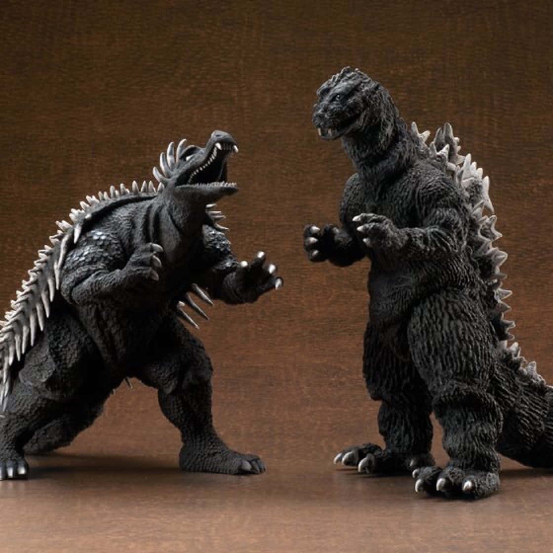 Caption: Godzilla and Anguirus Epic Battle Wallpaper