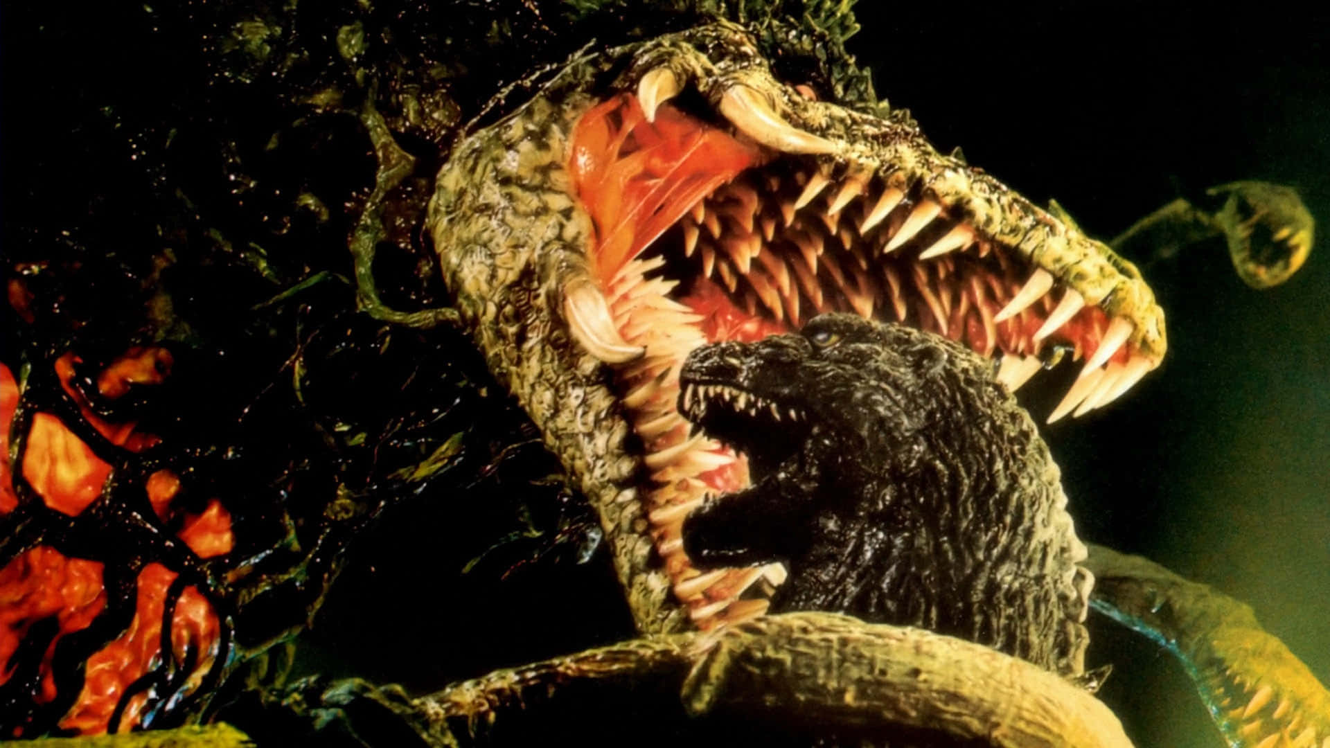 Batallaicónica - Godzilla Vs Biollante Fondo de pantalla