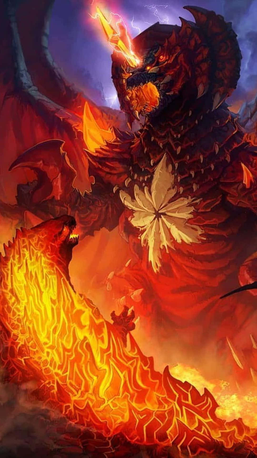 The Epic Battle: Godzilla vs Destoroyah Wallpaper