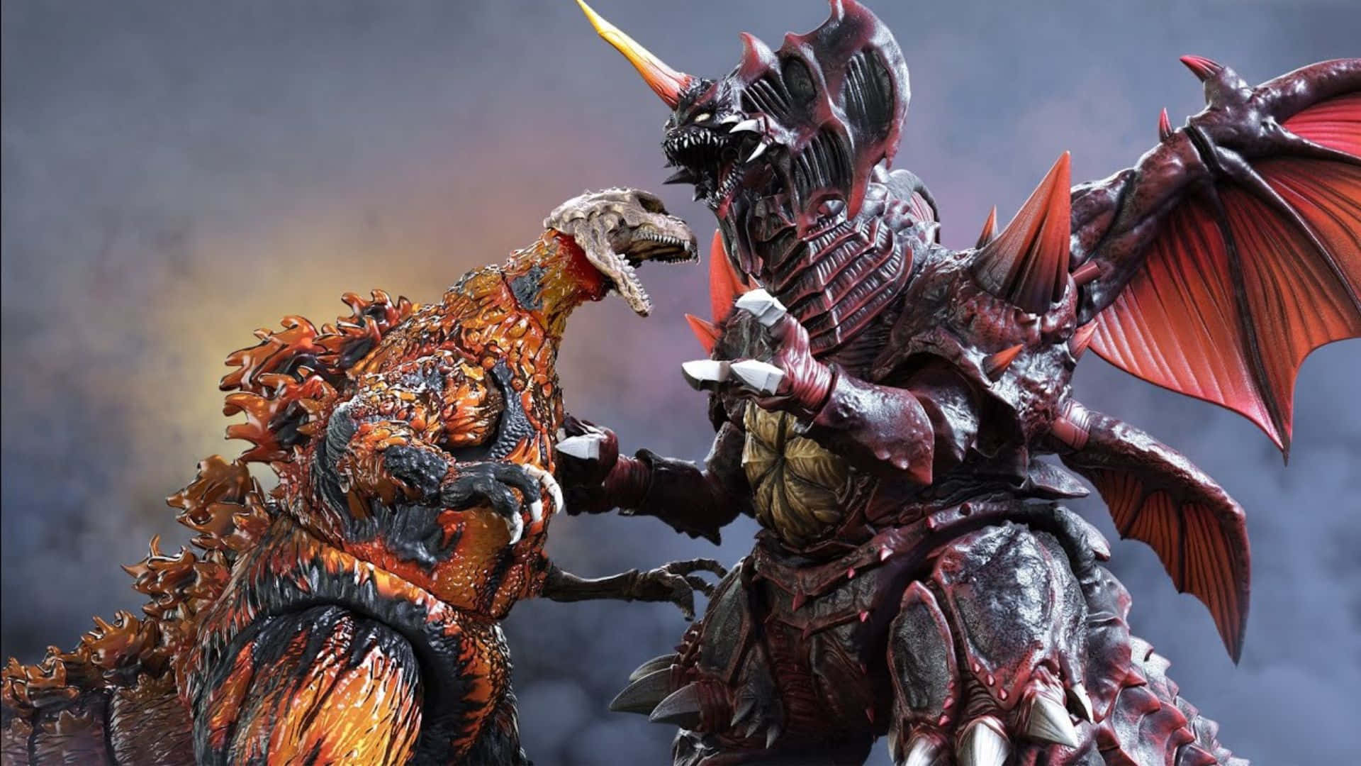 Epic Battle - Godzilla Vs Destoroyah Wallpaper Wallpaper