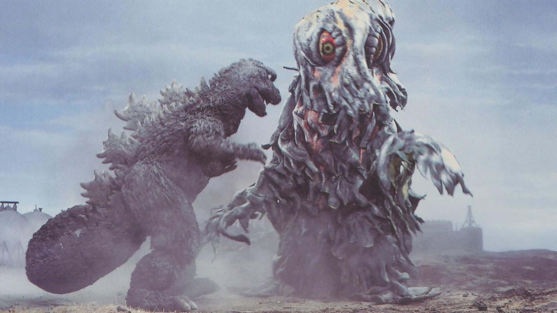 Épicabatalla De Titanes: Godzilla Vs Hedorah Fondo de pantalla