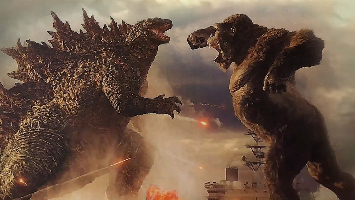 Epic Battle of Titans - Godzilla Vs Kong