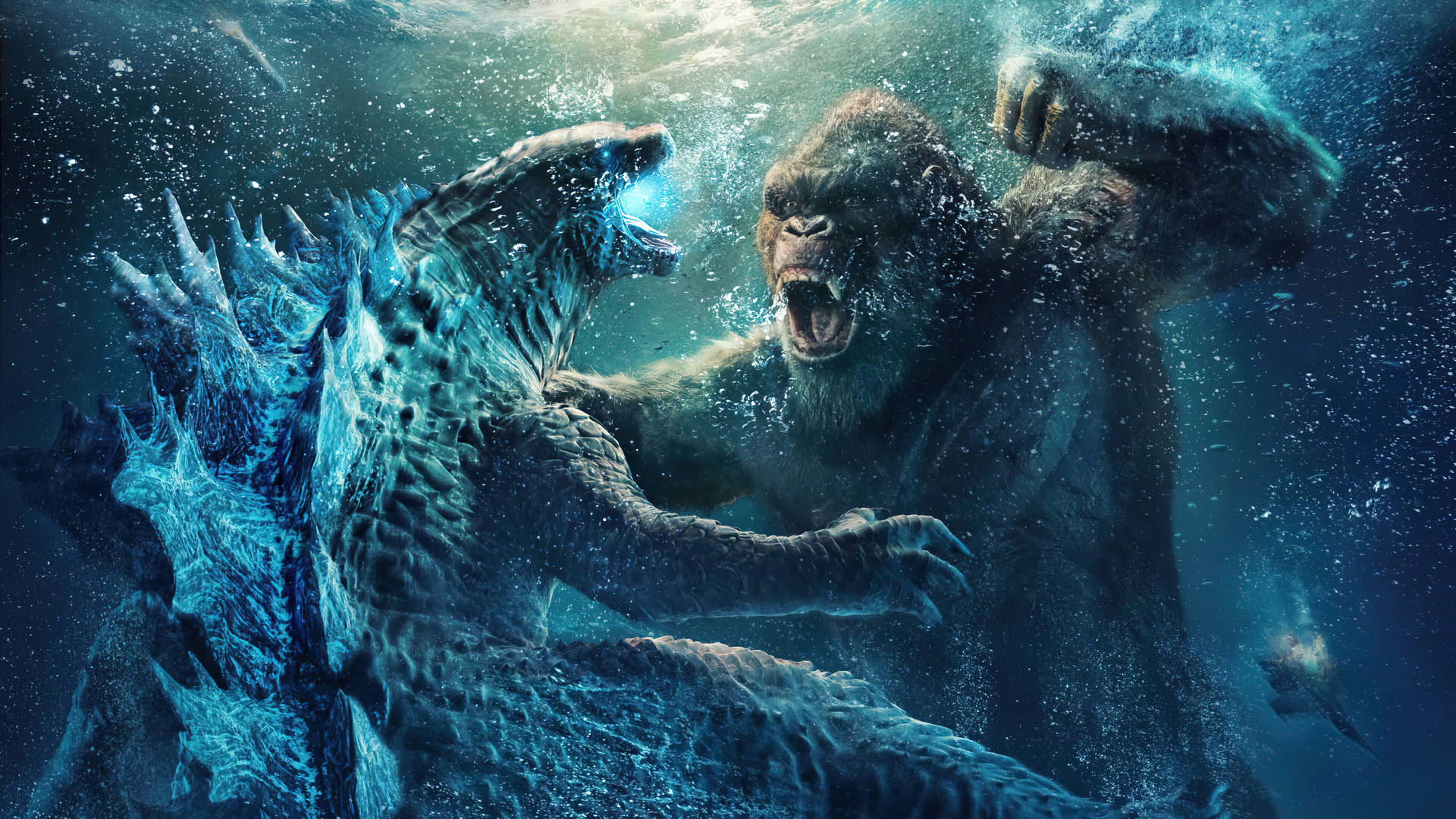 Godzilla Vs King Kong - The Beast Of The Deep Wallpaper
