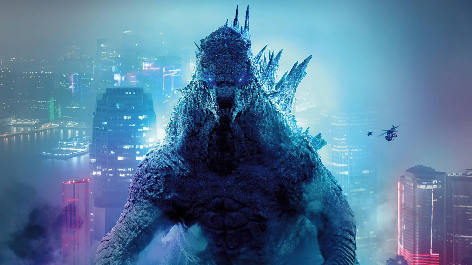 Godzilla mod King Kong - HD tapet Wallpaper
