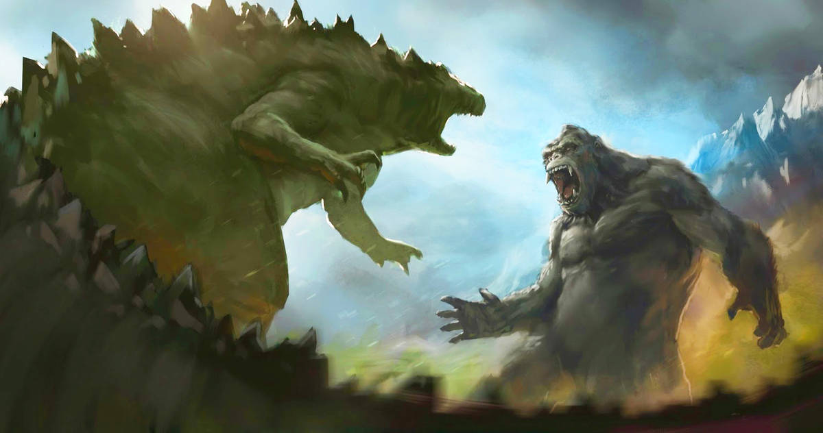 Godzilla Vs Kong Fan Art