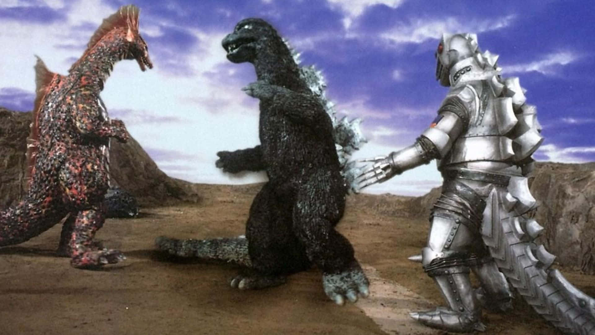 Batallade Los Titanes: Godzilla Vs Mechagodzilla Fondo de pantalla