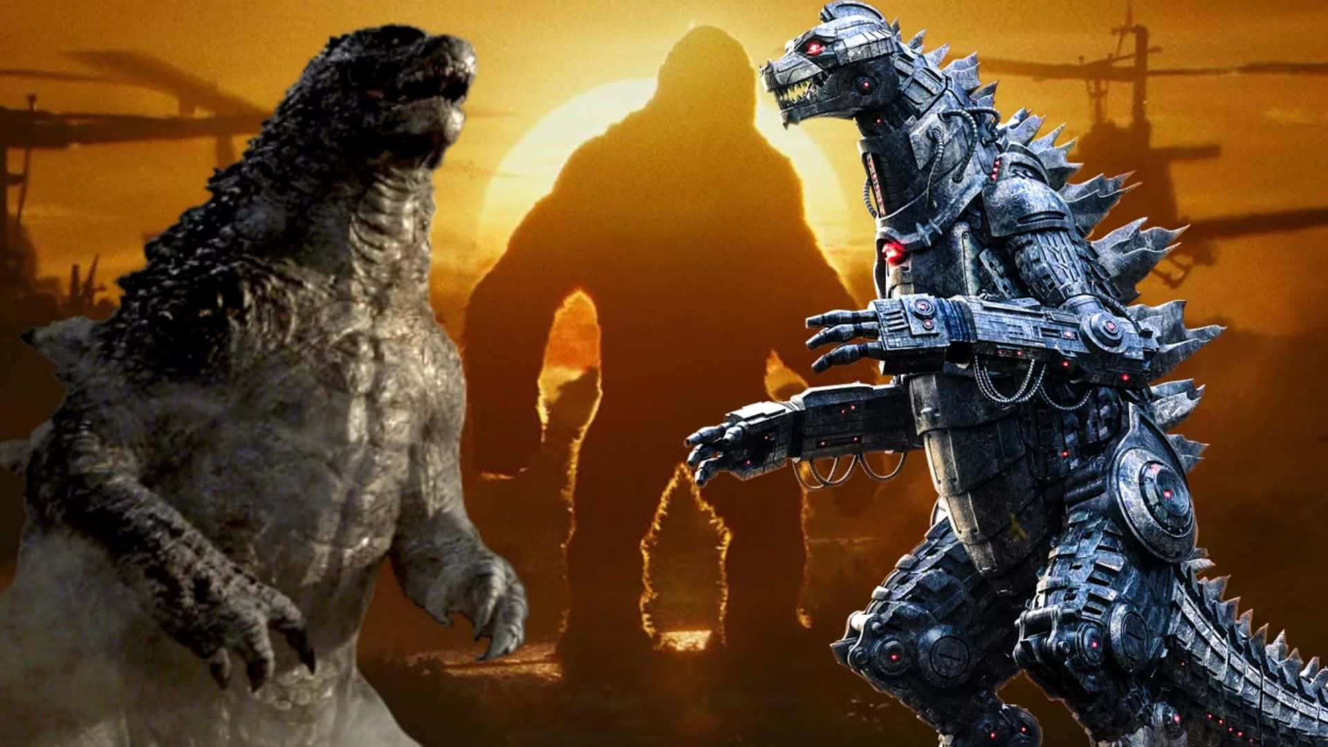 Epicabatalla De Titanes: Godzilla Vs Mechagodzilla Fondo de pantalla