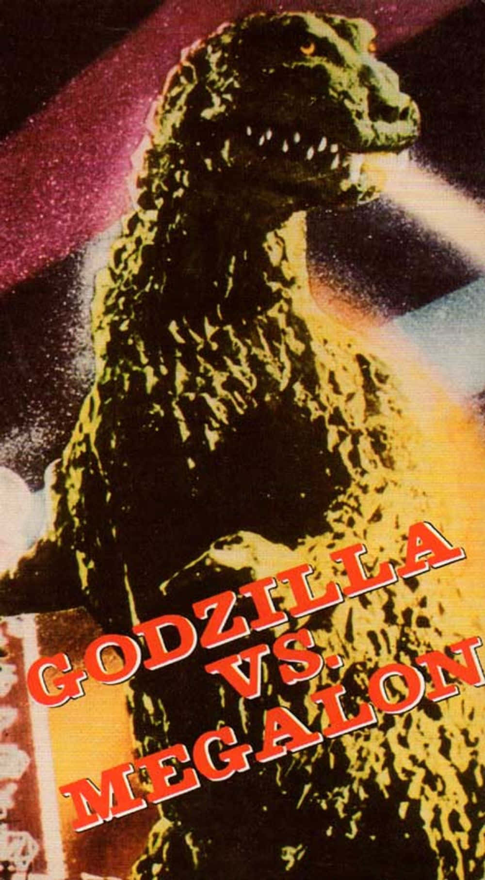 Godzilla Vs Megalon Film Poster Achtergrond