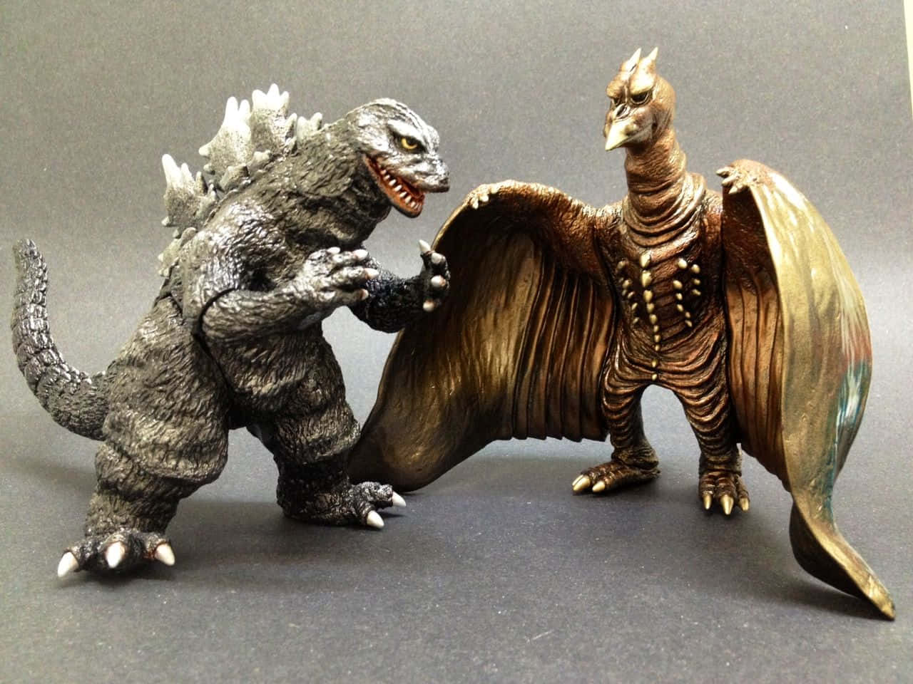 Épicoenfrentamiento: Godzilla Vs Rodan Fondo de pantalla