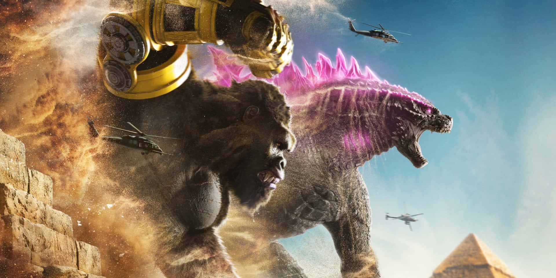 Godzillavs Kong Epic Battle Wallpaper