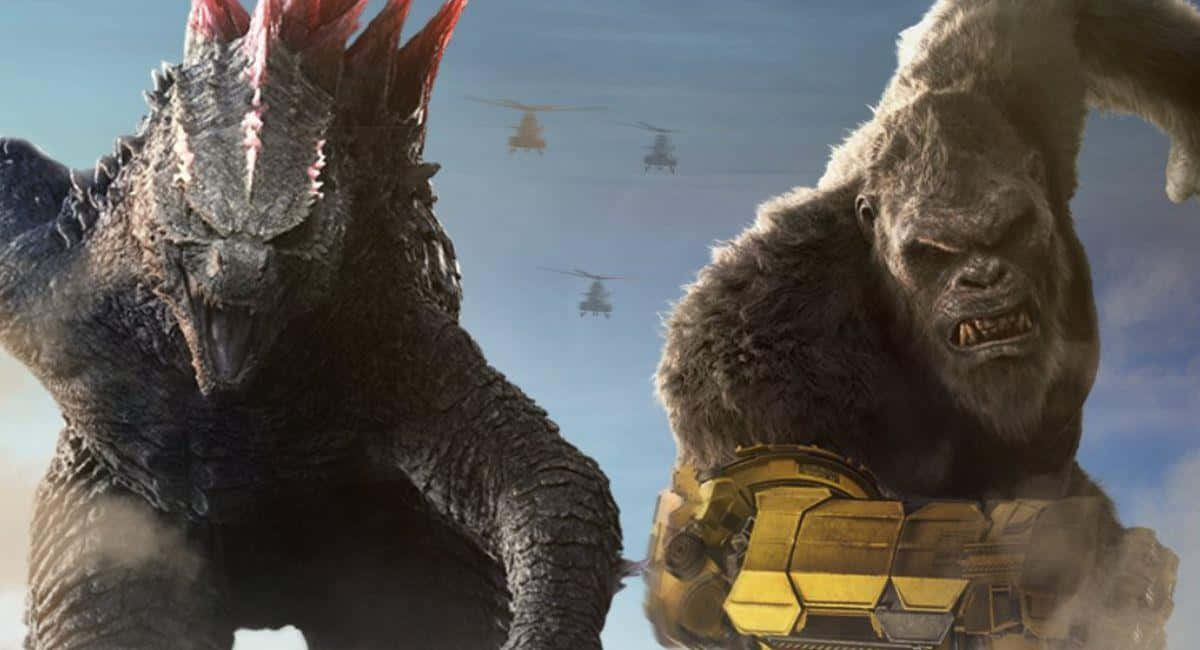 Godzillavs Kong Epic Battle Wallpaper