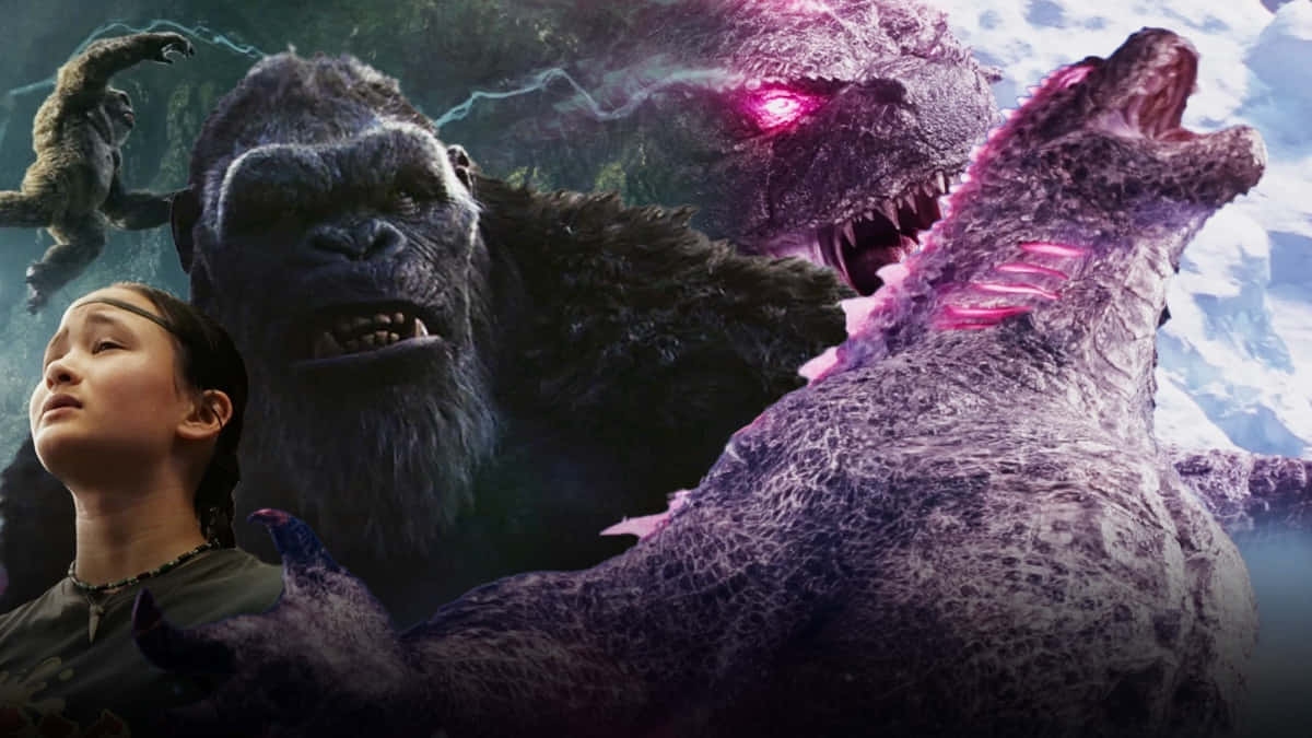 Godzillavs Kong Epic Showdown Wallpaper