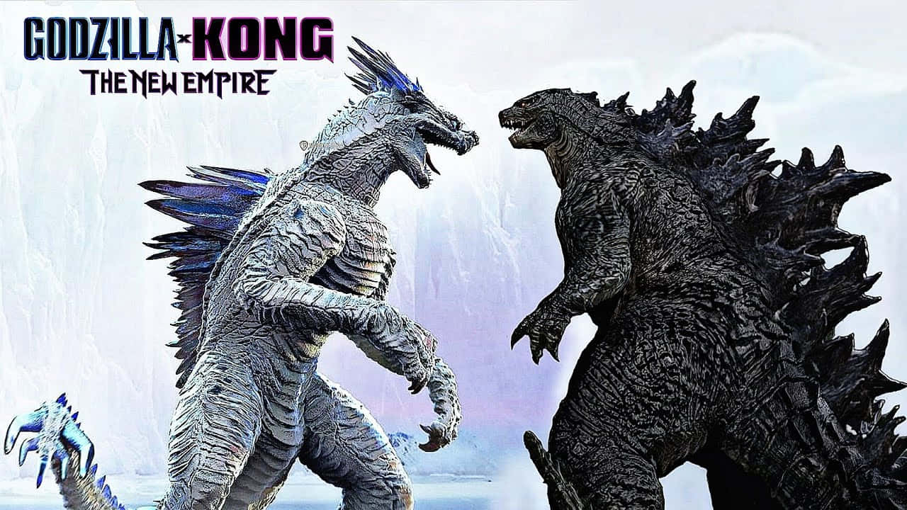 Godzillavs Kong The New Empire Faceoff Wallpaper