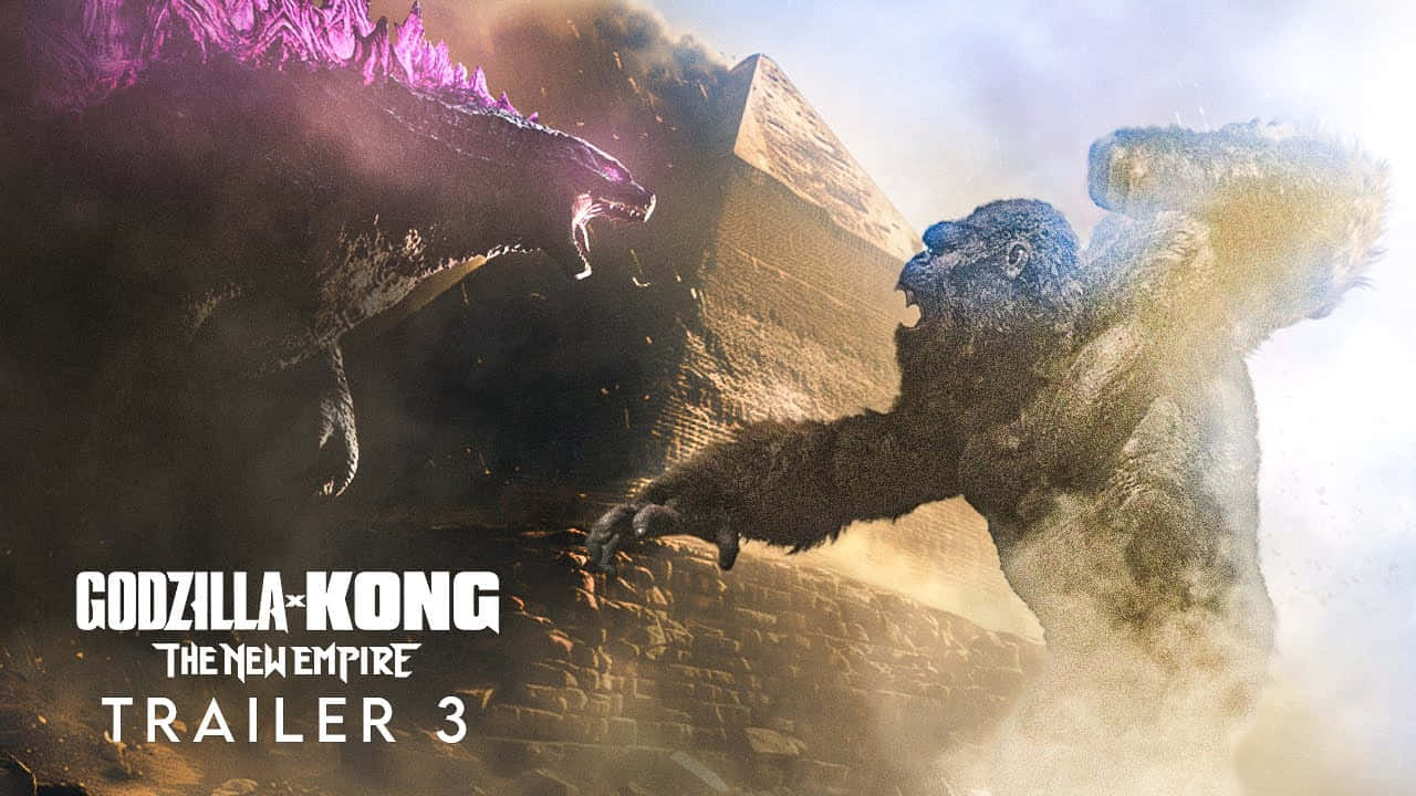 Godzillavs Kong The New Empire Trailer Preview Wallpaper