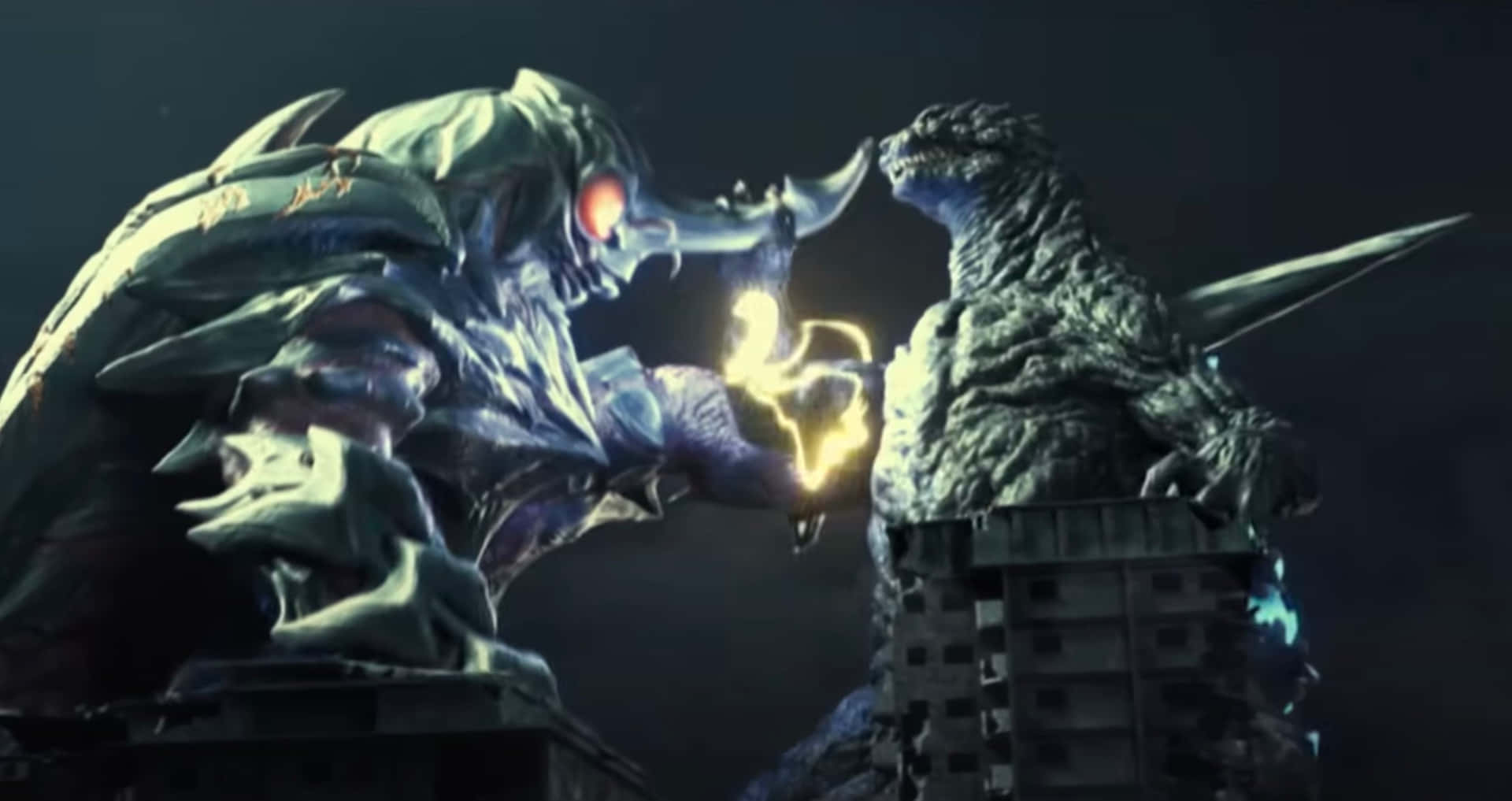 Godzilla Vs Megalon Confrontatie Achtergrond