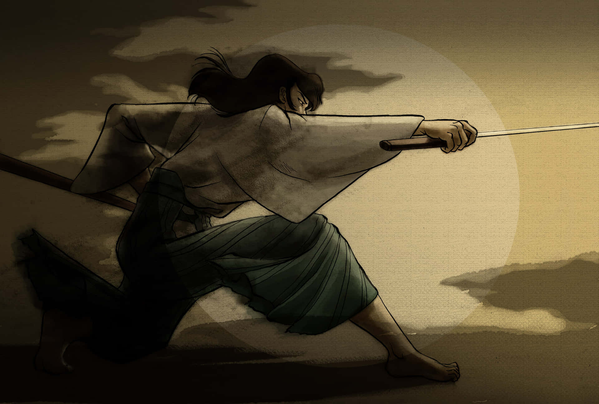 Caption: Goemon Ishikawa XIII in Action Wallpaper