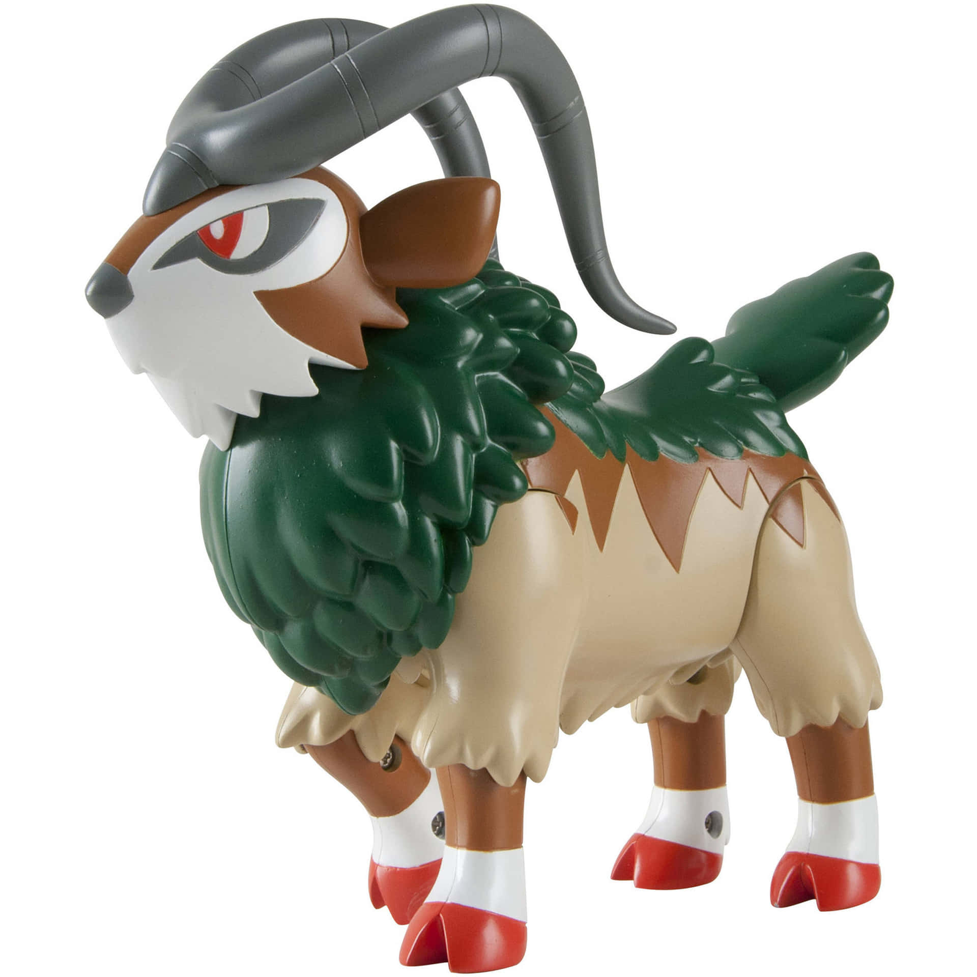 Adorable Gogoat Toy on a White Background Wallpaper