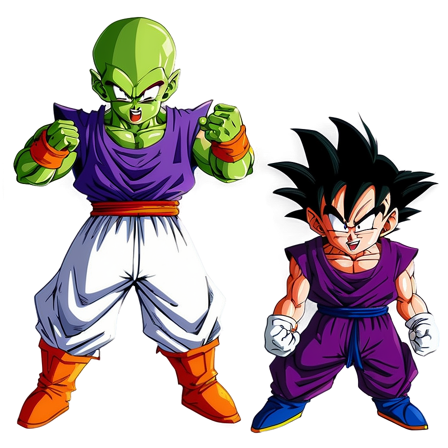 Gohan And Piccolo Team Png 06112024 PNG