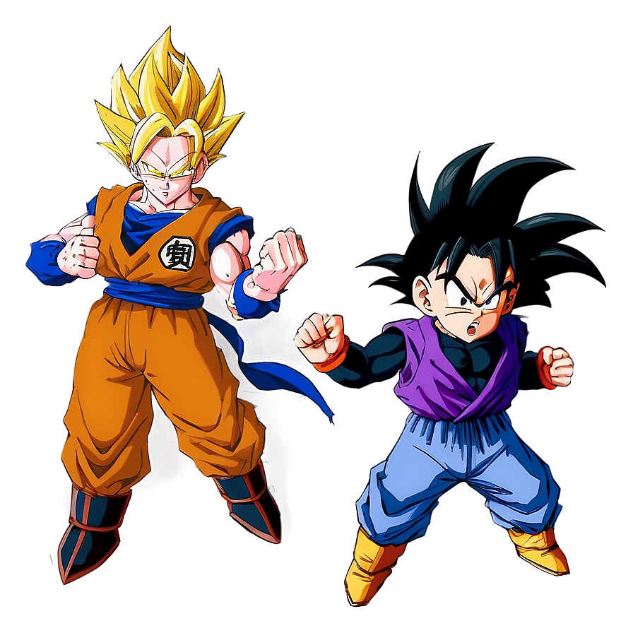 Download Gohan And Trunks Time Travel Png 56 | Wallpapers.com