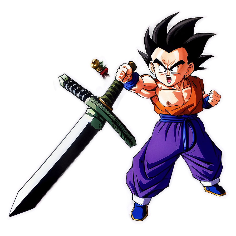 Gohan's Z Sword Training Png 59 PNG