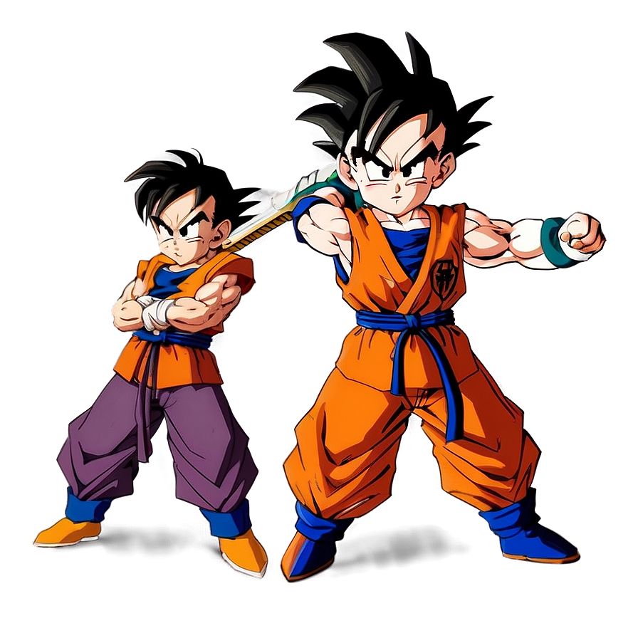 Gohan's Z Sword Training Png Nys PNG