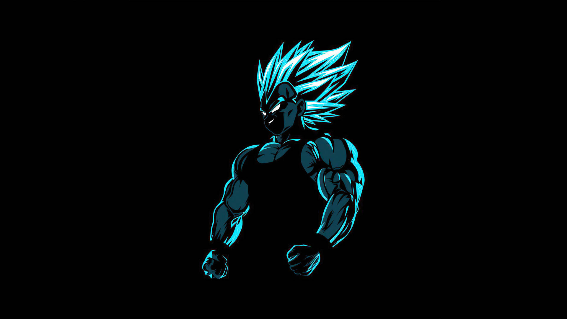 Goku 4k Ultra Hd Super Saiyan Blue In Darkness Wallpaper